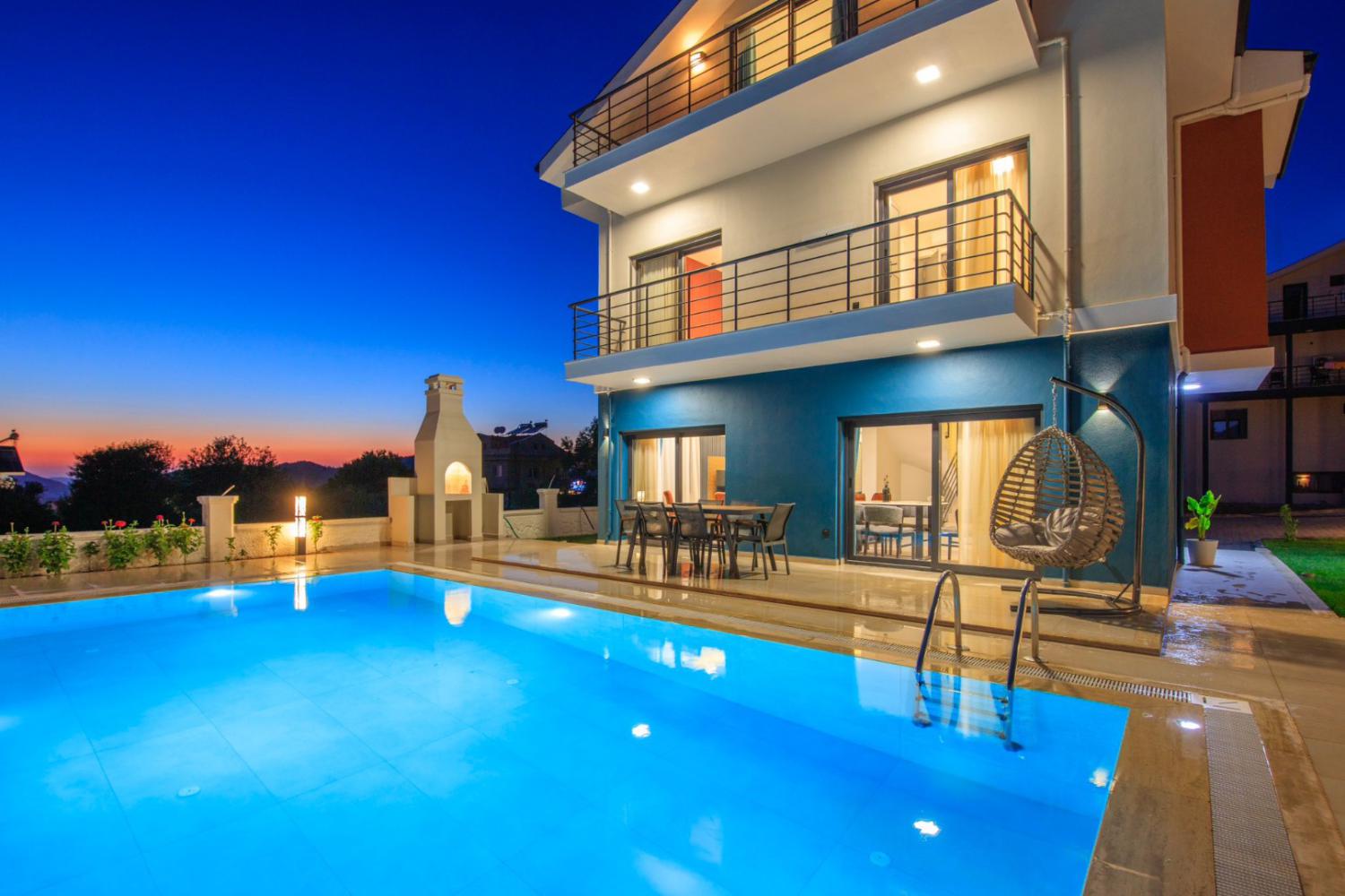 Villa Hometown Mendos ; Fethiye Ovacık bölgesinde (6) kişilik kiralık Tatil Villası