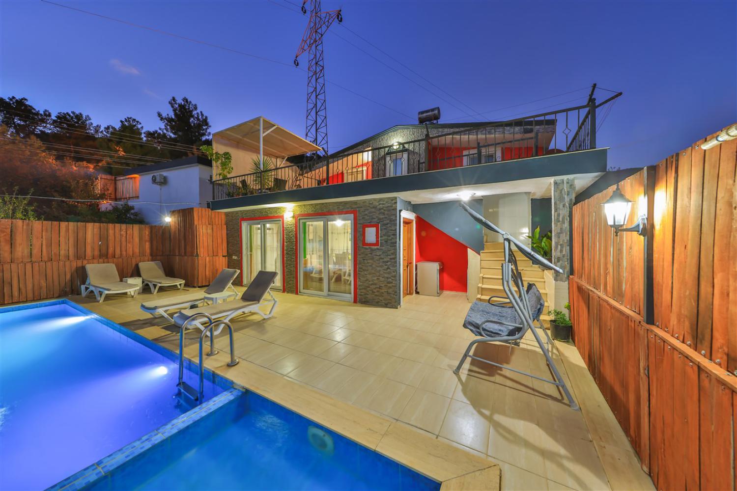 Villa İlem; Kalkan İslamlar Bölgesinde 3 yatak odalı, 6 kişilik kiralık villa