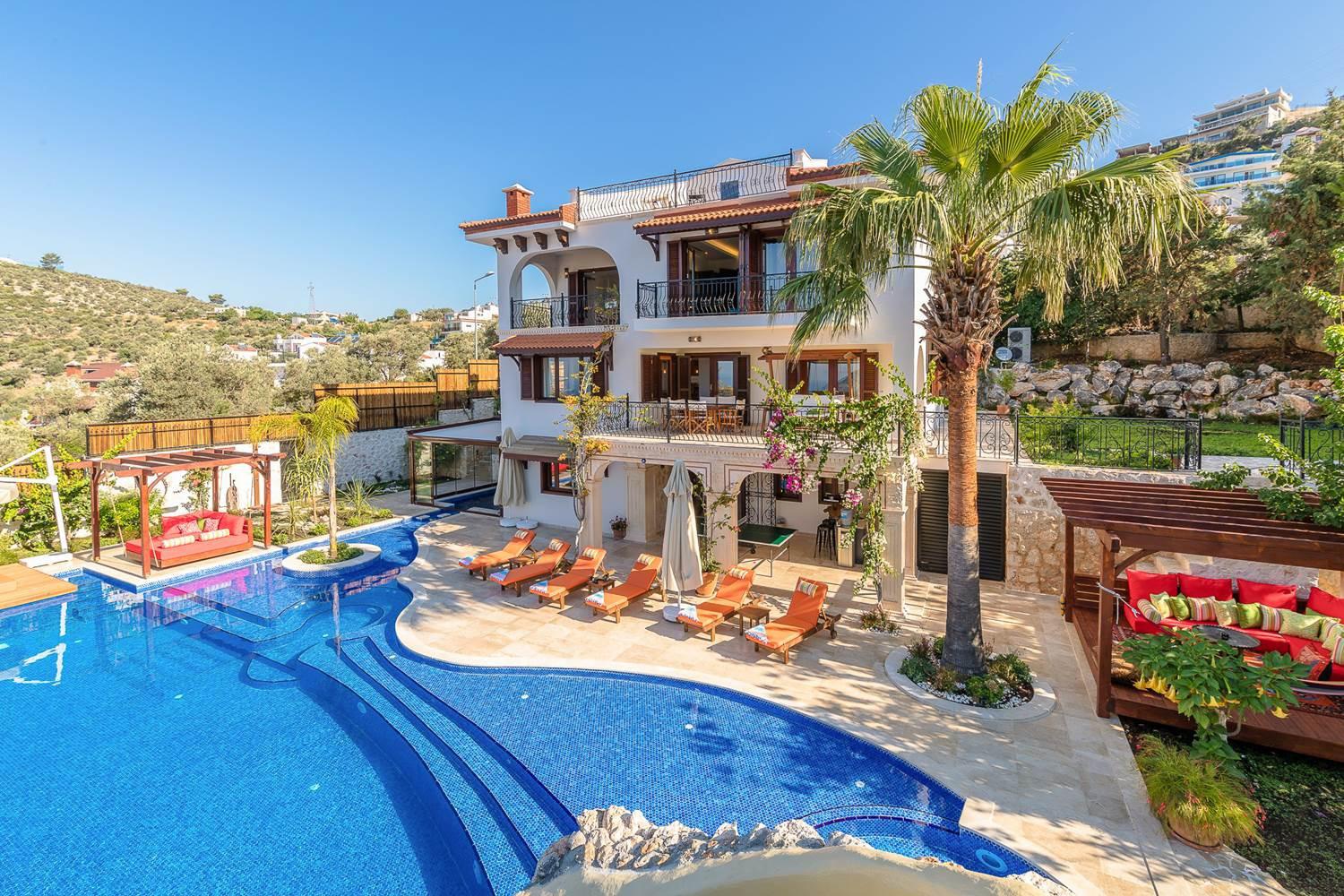 Villa Kaktüs House (8) Kişilik Geniş Aile ve Arkadaş Villası