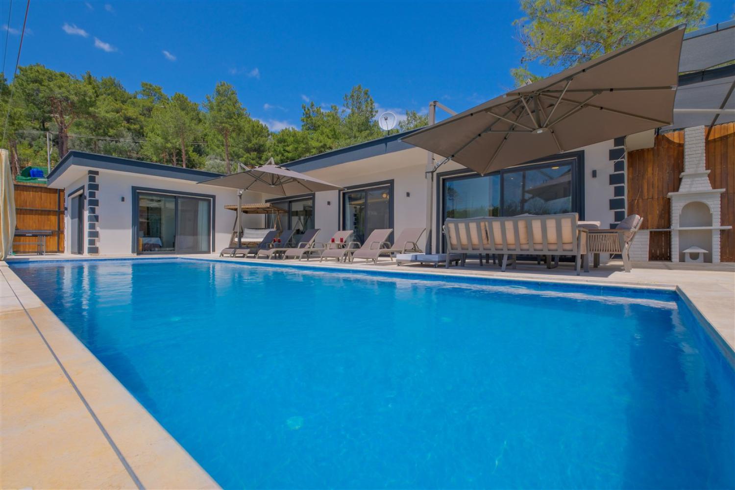 Villa Mina Rio 3 ; Kalkan İslamlar bölgesinde yer alan 6 kişilik  villa