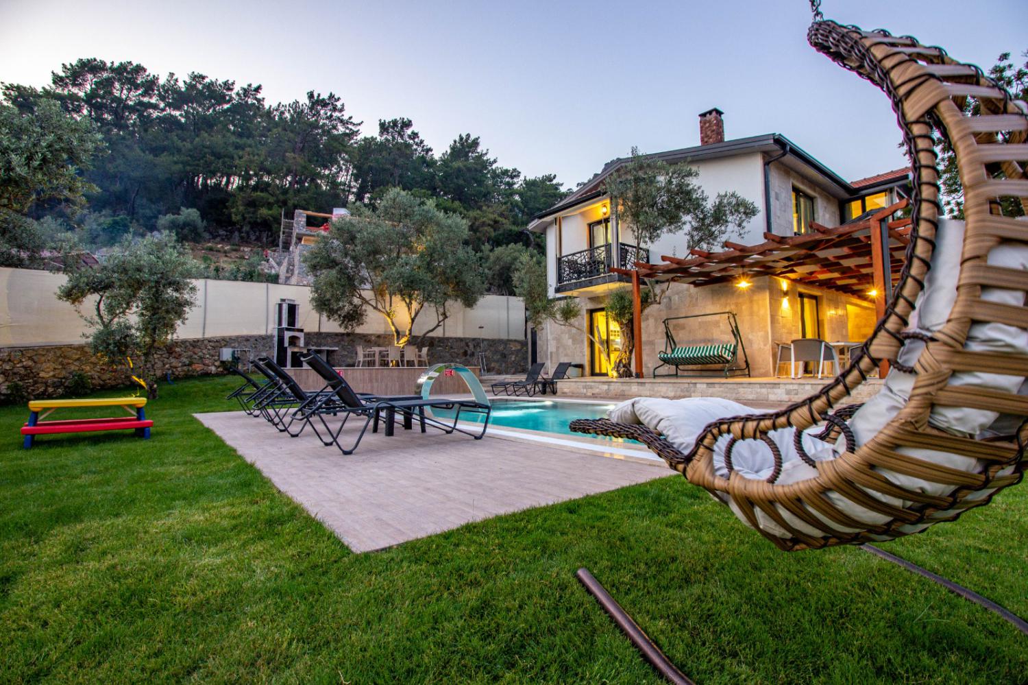 Villa Panorama Göcek; Muğla Göcek Bölgesinde 5 yatak odalı,10 kişilik kiralık villa