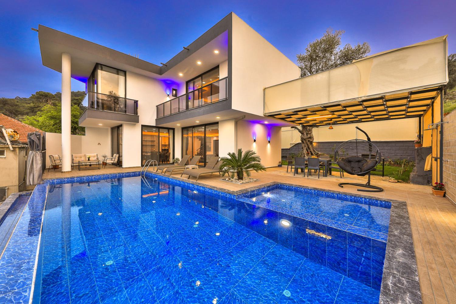 Villa Patara Vista, Kalkan Patara' da (4) kişilik muhafazakar kiralık balayı villası