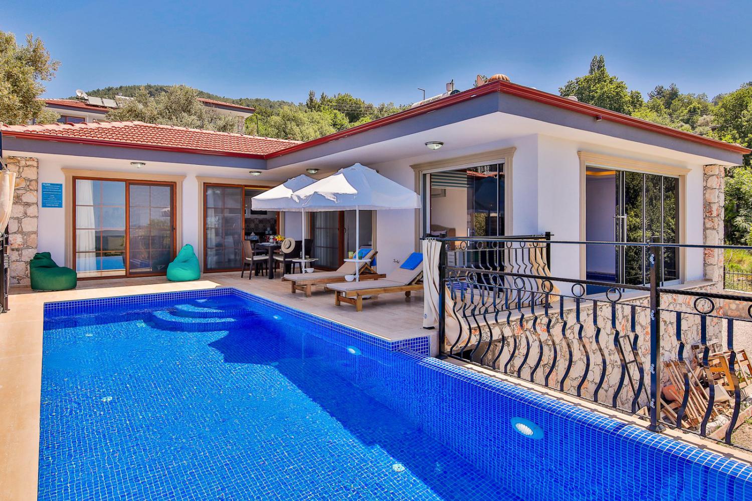 Villa Sydma; Kalkan Üzümlü bölgesinde tek yatak odalı, 2 kişilik kiralık villa