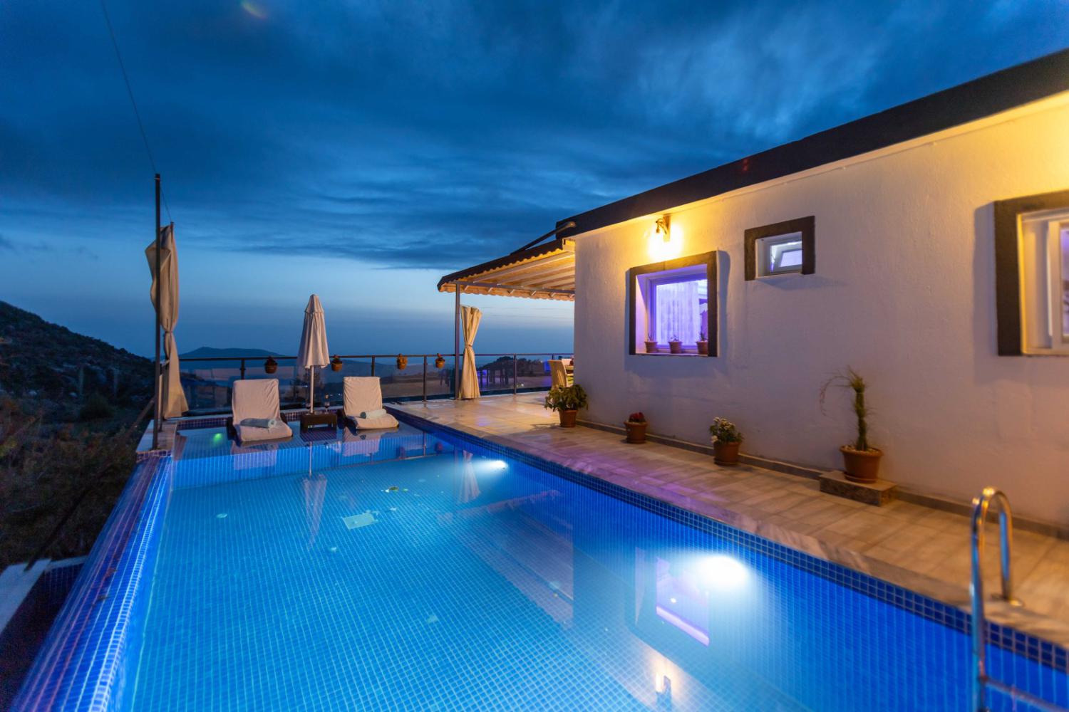Villa Selvi, Kalkan'da (2) Kişilik Muhafazakar Kiralık Balayı Villası