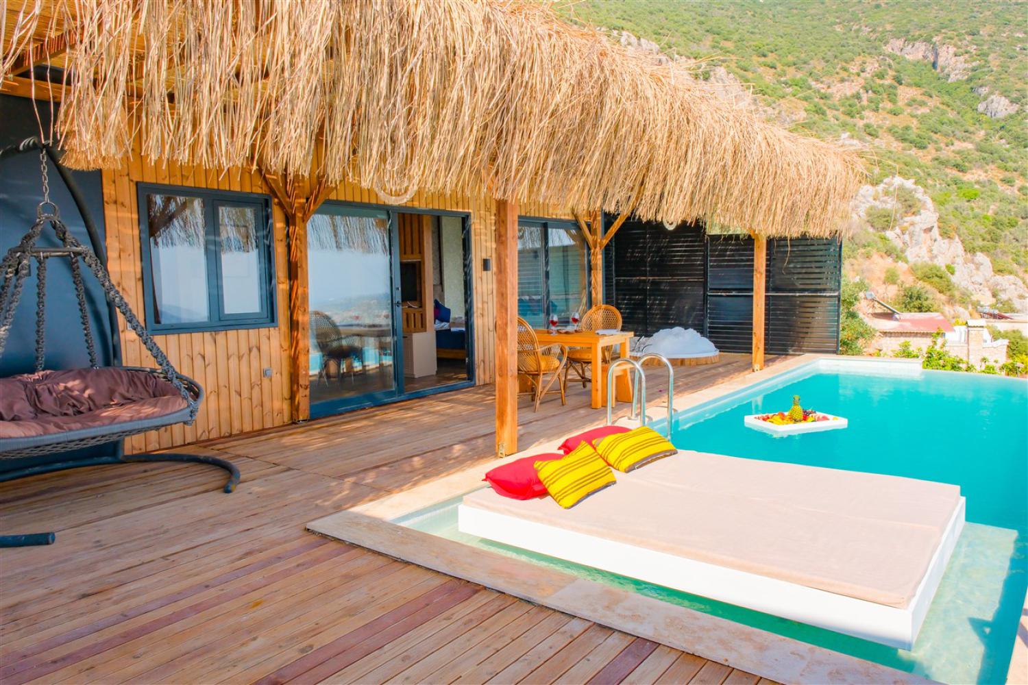 Villa Shmayaa House, Kalkan'da (2) Kişilik Kiralık Balayı Villası