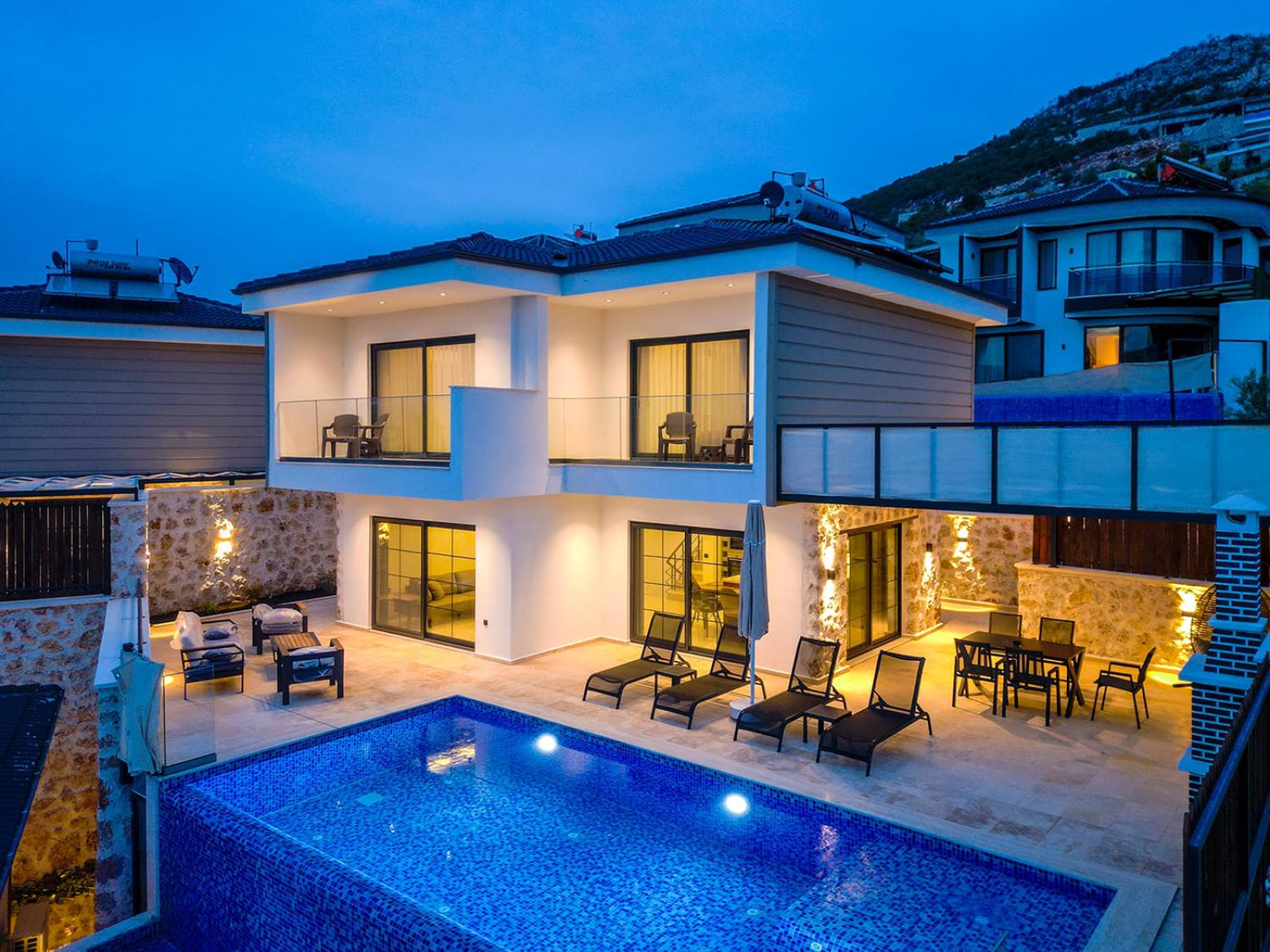 Villa Talya Yeşilköy; Kalkan Yeşilköy Bölgesinde (5) Kişilik Kiralık Tatil Villası