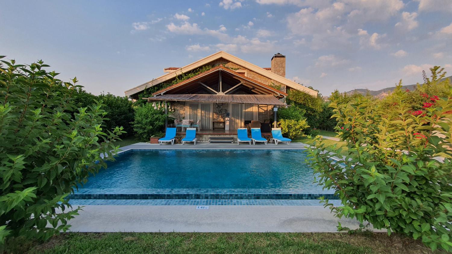 Villa Taş Ev 1 Dalyan – Doğayla İç İçe Huzurlu Tatil Villası 🌲