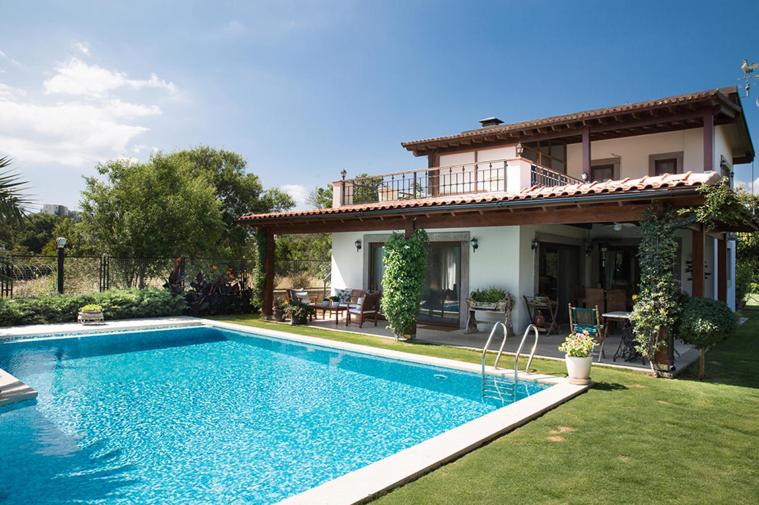 Villa Vg 439 (8) Kişilik Deniz Manzaralı Geniş Aile ve Arkadaş Villası
