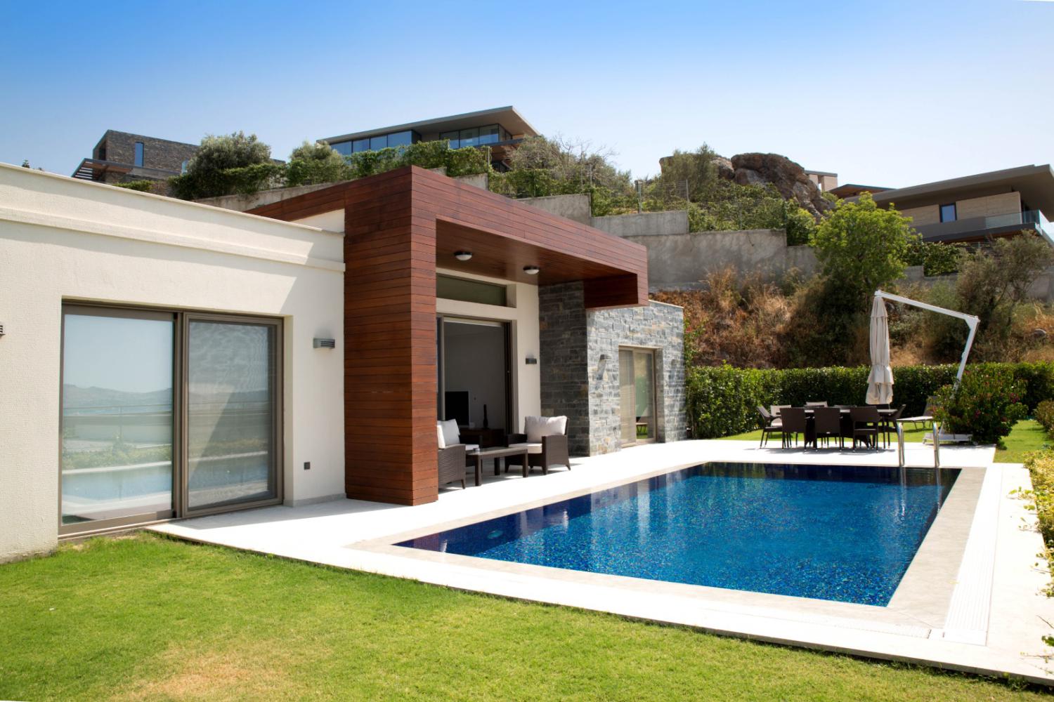 Villa Vg 499 (12) Kişilik Doğa Manzaralı Geniş Aile ve Arkadaş Grubu Villası