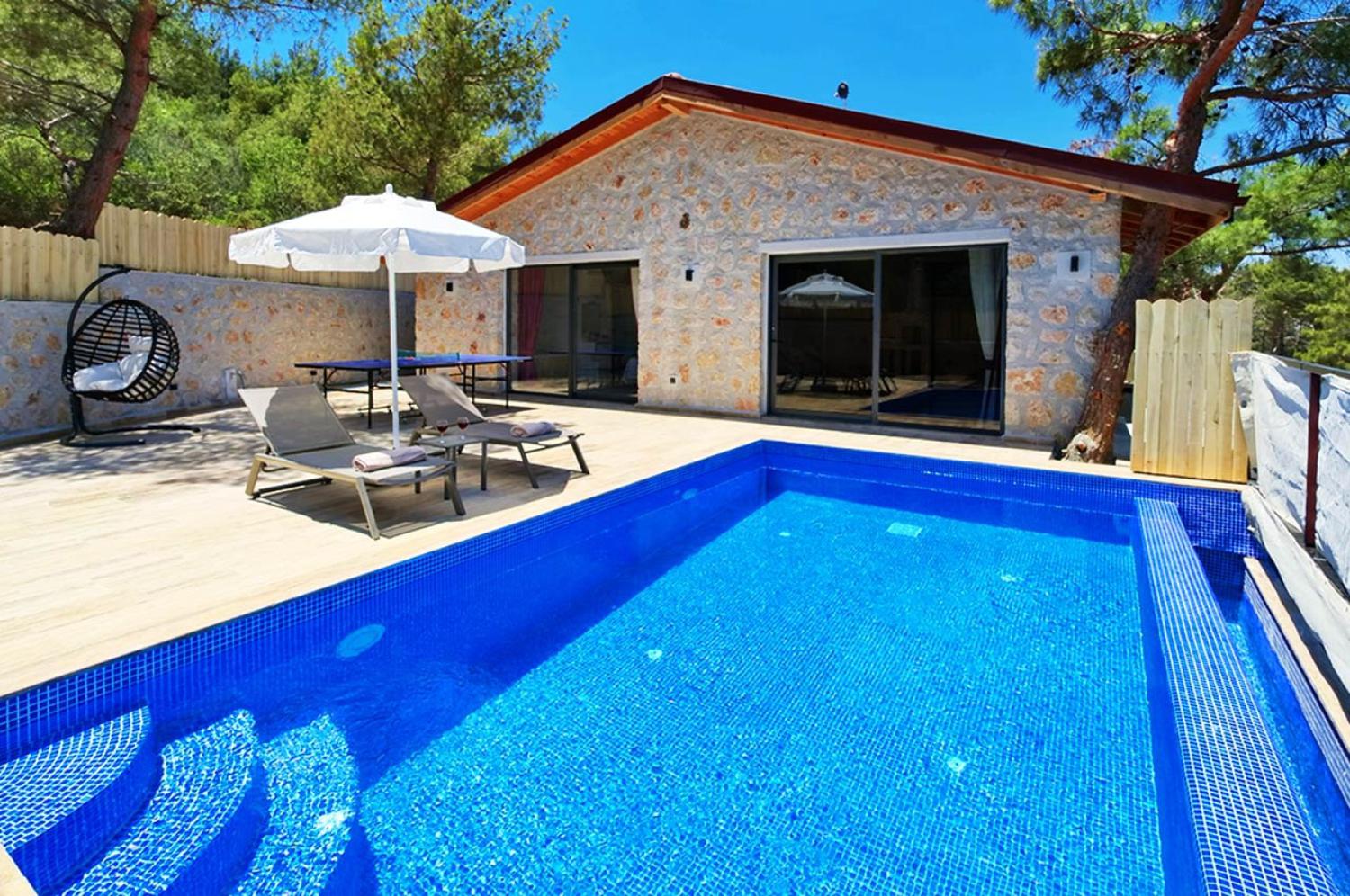 Villa Zeyn 3 (2) Kişilik Havuzu Korunaklı Muhafazakar Balayı Villası